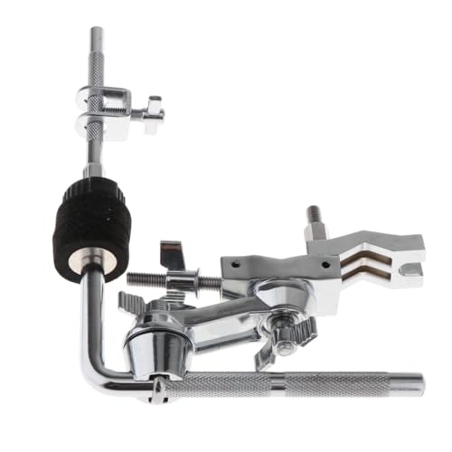 Harilla Beckenhalter Beckenverlängerung Halterung Klemme Drum Hardware Becken Transfer Arm -Arm Drum Beckenhalter Greifer Beckenarm, für 1 Becken von Harilla