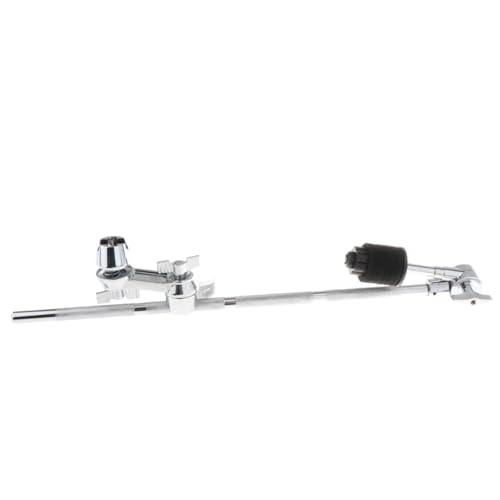 Harilla Beckenhalter Beckenverlängerungsarm Musikinstrument Trommel-Hardware mit Klemmen Beckenverlängerungshalterung Klemme Beckenarmständer, Länge 45cm von Harilla