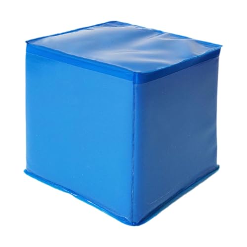 Harilla Bildung Spiele Spiel Würfel weich komfortable kreative Requisite DIY Foam Cube für Partyfamilienaktivitäten, Blau von Harilla