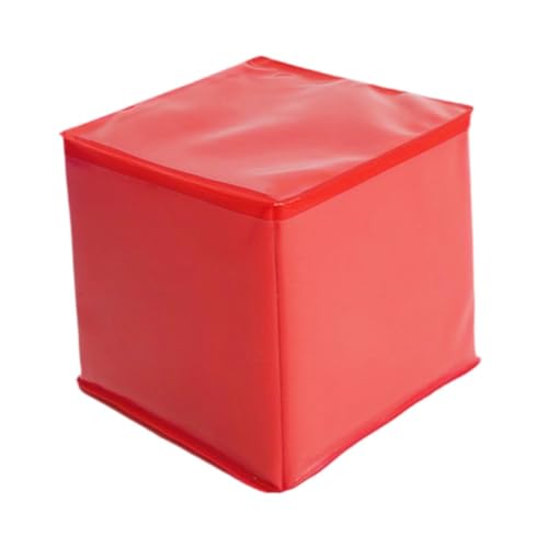 Harilla Bildung Spiele Spiel Würfel weich komfortable kreative Requisite DIY Foam Cube für Partyfamilienaktivitäten, Rot von Harilla