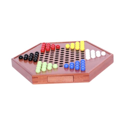 Harilla Chinesisches Dame-Set, Strategiespiel, Spaß, Sammlungen, traditionell, mit Schublade, Brettspiele, Klassiker für Freunde, Kinder, Erwachsene, Familie, L von Harilla