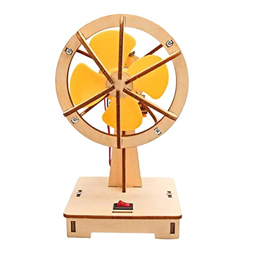 Harilla DIY Kleiner Ventilator aus Holz für Kinder, Wissenschaftsexperiment, pädagogisches Stammbauspielzeug, kreatives Puzzle-Handbuch, kleine Produktion, Harilla DIY Kleiner Ventilator aus Holz für Kinder, Wissenschaftsexperiment, pädagogisches Stammbauspielzeug, kreatives Puzzle-Handbuch, kleine Produktion, von Harilla
