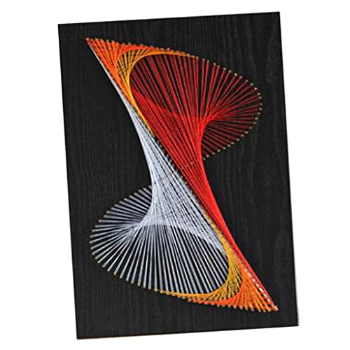 Harilla DIY String Art – Geometrisches String Art, Bastelset für Erwachsene, Kunsthandwerk, Bastelprojekt Kits, Geometrisches Dekor, Alle Materialien von Harilla