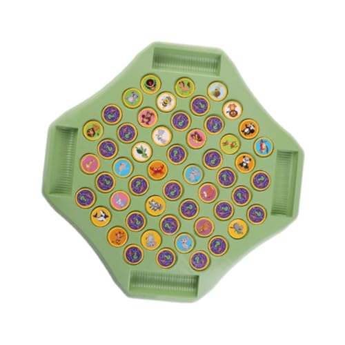 Harilla Denksportspiel, Brettspiel, Flip-Schachspiel, Geschenk zur Erkennungskraft, Familienspiel für Kinder, Kinder im Alter von 3, 4, 5 und 6, Tier von Harilla