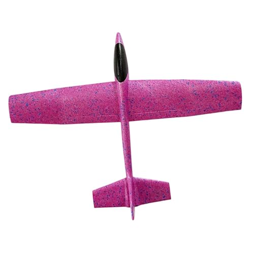 Harilla Foam Flugzeug Flugzeug für Kinder, Flugzeugparty bevorzugt Handspielspielzeug, Segelflugzeugspielzeug für Mädchen, Anfänger, Anfänger, Violett von Harilla