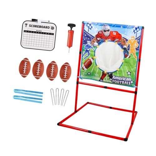 Harilla Football Toss Game Wurf Target Toy Football -Spiele außerhalb der Spielzeugbälle werfen Licht -up -Spiele für Kinder Jungs von Harilla