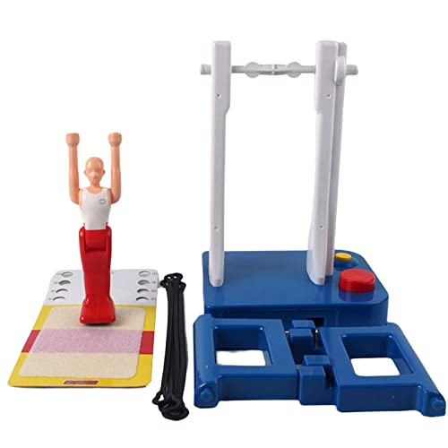 Harilla Gymnastikmaschine Desktop-Spiele Früherziehung Spielzeug Lehrmittel Geschenke Reck für Lernaktivitäten im Vorschulalter Mädchen Jungen Unisex von Harilla