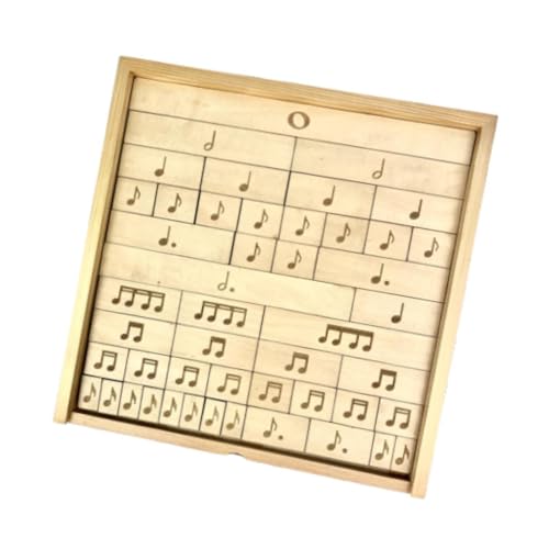 Harilla Hölzernes Musiknoten-Puzzle für Kinder, multifunktionales, einzigartiges Entwicklungsspielzeug, Lernspielzeug für Kinder, Jungen und Mädchen von Harilla