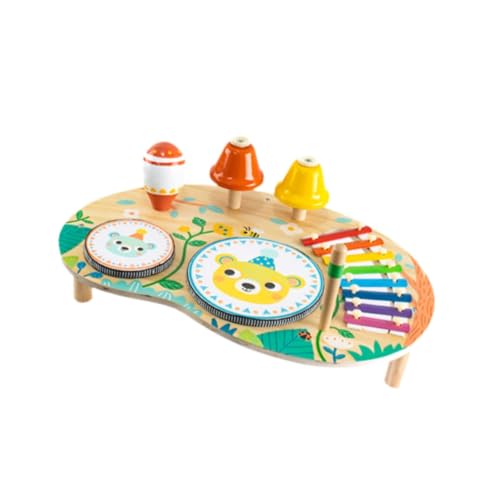 Harilla Hölzernes Xylophon, Musikspielzeug, Schlagspielzeug, Lernspielzeug, Xylophon-Schlagzeug, Schlagzeug, Kinder-Schlagzeug, Baby-Musikspielzeug als von Harilla