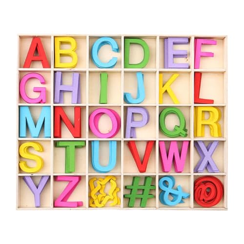 Harilla Holz Kinder Alphabet Karte Frühen Bildung Alphabet Karten Pädagogisches Spielzeug Holz Spielzeug Englisch Buchstaben Kinder von Harilla