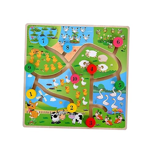 Harilla Holzpuzzle Set, Sternenhimmel Spielzeug, Lernspaß für Kinder, Zahlenmodell von Harilla