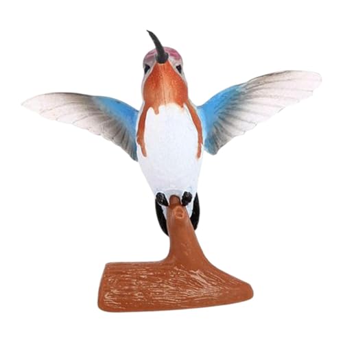 Harilla Hummingbird Model Figur Figur lebensee Kinder Spielzeugstatue Tierskulptur für Partybevorzugungen Hof und Terrasse Fairy Garden, 2996 von Harilla