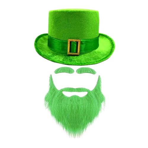 Harilla Hut zum St. Patrick's Day, Geschenk, Kostüm-Zubehör für Feier, Kostüm, Urlaub, GrÜn von Harilla