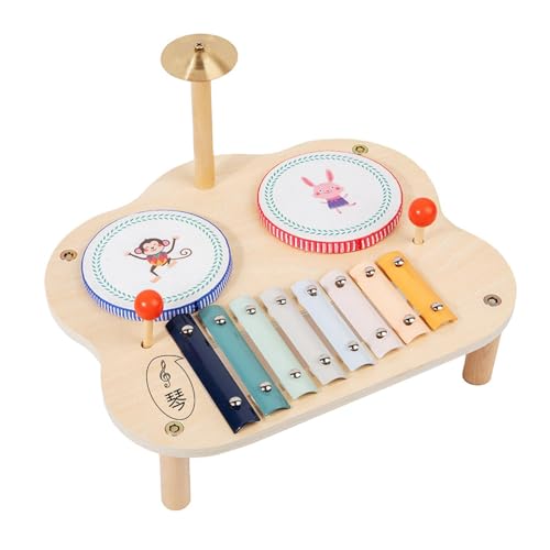 Harilla Instrumentenspielzeug-Set, Schlagzeug-Sets für Kinder, Lern- und Bildungsspielzeug, Musikinstrument, Musikspielzeug für Kinder für Festivals, Jungen von Harilla