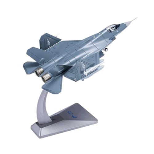 Harilla J35 Fighter Legierung Modell Kinder Spielzeug Luftfahrt Gedenken Souvenir Flugzeug Ornament Flugzeug mit Basis für Bar Regal TV Schrank, 27x19x22cm von Harilla