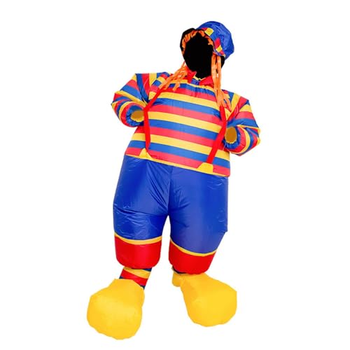 Harilla Karneval Clowns Aufblasbare Kostüm Fancy Dress up für Party Supplies Männer Neue Jahr von Harilla