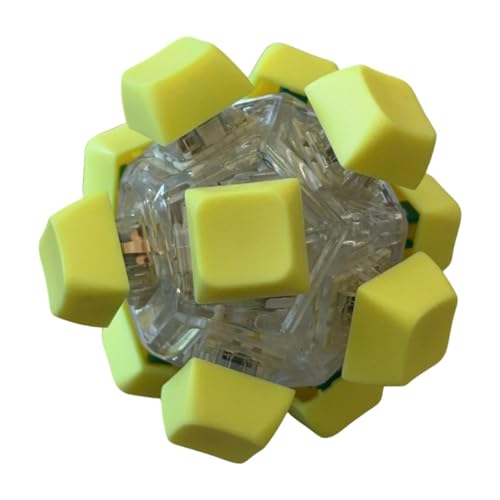 Harilla Keyboard Fidget Ball, sensorisches Spielzeug, tragbare Geschenk Finger für Frauen Männer Studenten Erwachsene , Gelb Harilla Keyboard Fidget Ball, sensorisches Spielzeug, tragbare Geschenk Finger für Frauen Männer Studenten Erwachsene , Gelb von Harilla