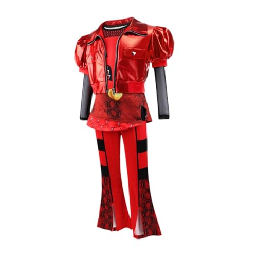 Harilla Kinder Cosplay Kostüm Reißverschluss Polyester Halloween Outfit für Rollenspiele Karneval, 110 cm von Harilla