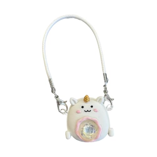 Harilla Mini-Schultasche für Puppenhaus, Mini-Puppentasche, Rollenspiel, Rollenspiel-Aktivität, Puppenhaus-Schrägtasche, kleine Puppentasche, Zubehör für 1/6, Weiß von Harilla