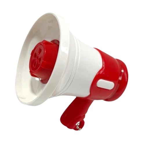 Harilla Mini-Spielzeug, tragbarer Lautsprecher mit Schallplatten-Rollenspiel, Sprachverstärker, Spielzeug für Kinder, Bullhorn für Straßenmarkt, Rosa von Harilla