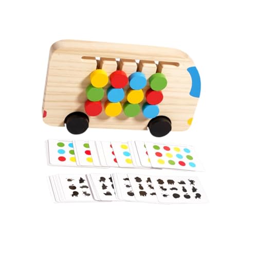 Harilla Montessori-Spielzeug, Brettspiel, Puzzle, interaktives Spielzeug, Schiebepuzzle, Farbbrett, Formabgleichspuzzle, Gedächtnisschach, von Harilla