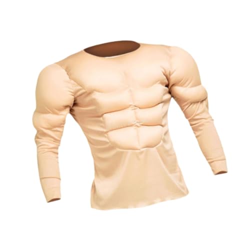 Harilla Muskelshirt-Kostüm 3D Kreatives Bodybuilder-Kostüm für Erwachsene für Cosplay-Rollenspiele, L von Harilla