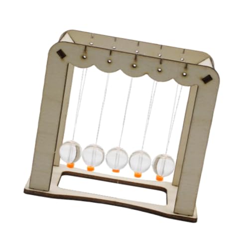 Harilla Newtons Cradle Balance Balls Bildungsspielzeug Kreativität Selbstversammlung Holzbauwissenschaft Kits für Urlaubsdekoration von Harilla