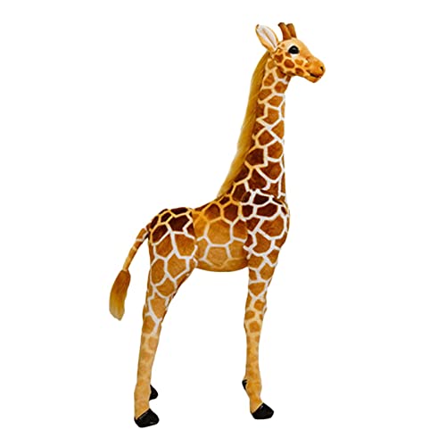 Harilla Niedliches großes Plüsch-Giraffen-Spielzeug, ultraweiche Kinderzimmer-Dekorationen, große Giraffe, Kuscheltiere, Rentier-Figur für Kinder, Geschenk, 80CM von Harilla