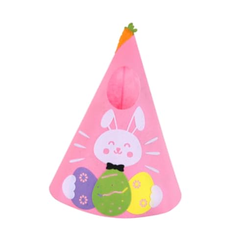 Harilla Ostern Kostüm Cartoon Tier Cosplay Kostüm Bequem Schöne Ostern Rollenspiel Outfit Overall für Festival Kinder Requisiten, Rosa von Harilla