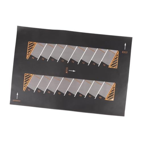 Harilla Maßstab 1:64 Parkplatz Modellauto Diecast Garage Display Tiefgarage für Fahrzeug Spielzeug Diorama Hintergrund Modellbau, Quadratische Matte, Stil g Harilla Maßstab 1:64 Parkplatz Modellauto Diecast Garage Display Tiefgarage für Fahrzeug Spielzeug Diorama Hintergrund Modellbau, Quadratische Matte, Stil g von Harilla