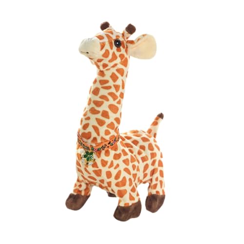 Harilla Plüsch-Giraffe-Spielzeug, Musikspielzeug, Simulation, Raumdekoration, gehende Giraffenpuppen, elektrisch, Kleinkinder, Mädchen, von Harilla