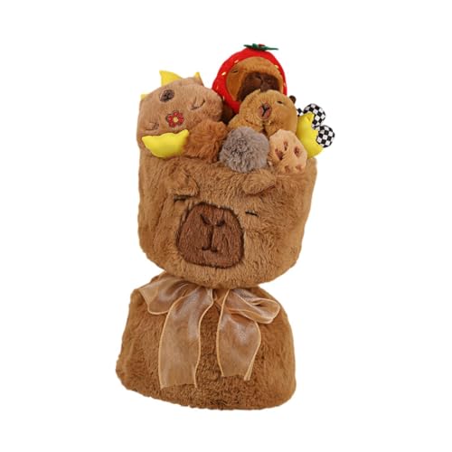 Harilla Plüschpuppe Bouquet Stoffed Animal Doll Künstliche handgefertigte Blumenstrauß Heimdekoration für Party Brautdusche Geschenk, Style B von Harilla