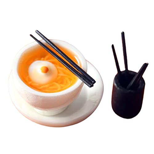 Harilla Puppenhaus Ramen Set, Mini Puppenhaus für 1/6 1/12 Küchenzubehör, Lernspielzeug Zum Spielen von Rollenspielen Harilla Puppenhaus Ramen Set, Mini Puppenhaus für 1/6 1/12 Küchenzubehör, Lernspielzeug Zum Spielen von Rollenspielen von Harilla