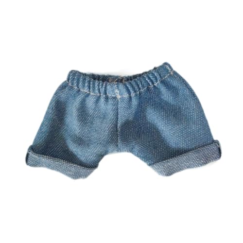 Harilla Puppenhose,Kostümzubehör,Bequeme, Elegante Herstellung handgemachter Geschenke,Dekoration,Puppenkleidung,Puppenoutfit für 17cm Puppen, Blau von Harilla