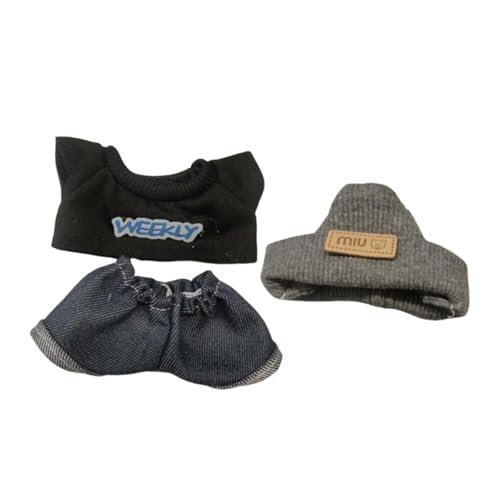 Harilla Puppenkleidung DIY Puppenzubehör Stilvolle handgemachte Puppenkleidung Outfits für 15-17cm Puppen Ankleidemädchen Puppen Geburtstagsgeschenke, Style A von Harilla