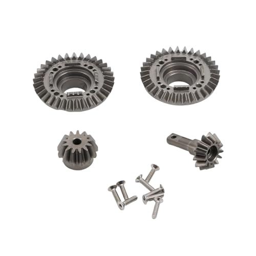 Harilla RC-Car-Metall-Differentialgetriebe, Ritzel, robuste Hochleistungsbaugruppe, RC-Ersatzteile, Ersatzteil für Autozubehör, Zahnradsatz von Harilla