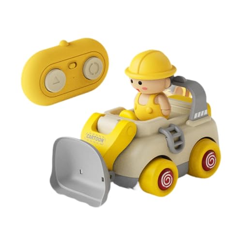 Harilla RC Engineering-Autospielzeug, ferngesteuertes Autospielzeug, Dinosaurier-Spielzeug, RC-Cartoon-Auto, Dinosaurier-RC-Autospielzeug für Kinder, Jungen, Puppen-Bulldozer von Harilla