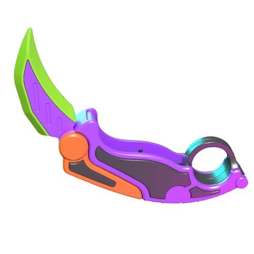 Harilla Rettichmesser-Spielzeug, kleines Rettichmesser, Partygeschenk, Neuheit, Kinderpreis, sensorisches Spielzeug, sensorisches Messer, Fidget für Kinder, violett Harilla Rettichmesser-Spielzeug, kleines Rettichmesser, Partygeschenk, Neuheit, Kinderpreis, sensorisches Spielzeug, sensorisches Messer, Fidget für Kinder, violett von Harilla