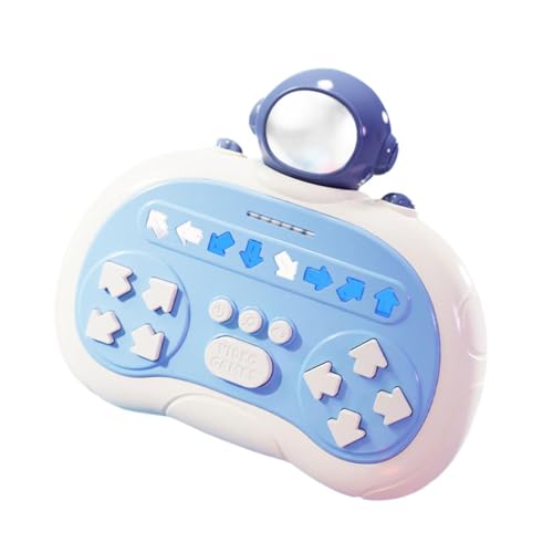 Harilla Rhythmus-Spielautomat, Quick-Push-Spiel mit Musik und Licht, Rhythmus-Handspielkonsole, Spiel für Kleinkinder, Jungen, Mädchen, Kinder, Geschenk, Astronaut von Harilla