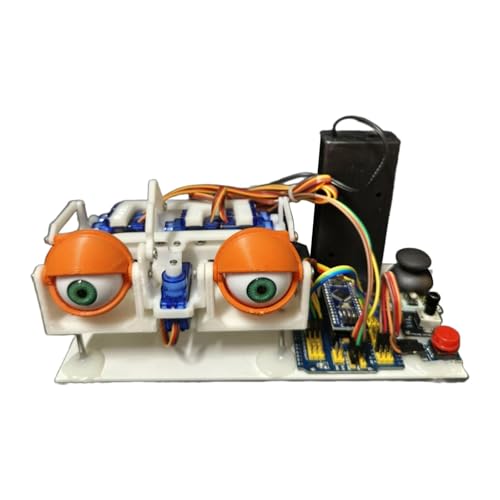 Harilla Roboter-Bionic Eye Animatronic Eyes für wissenschaftliche Experimente DIY Animatronic Eyes DIY Kit Programmierbares Roboterauge Harilla Roboter-Bionic Eye Animatronic Eyes für wissenschaftliche Experimente DIY Animatronic Eyes DIY Kit Programmierbares Roboterauge von Harilla