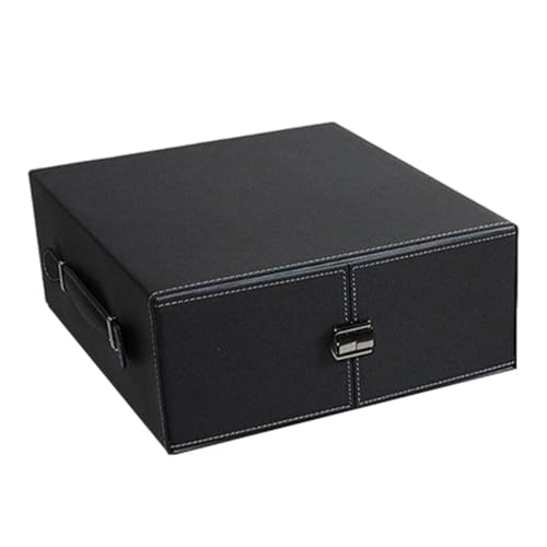 Harilla Sammelkartenbox Kartenkoffer Behälter Sammelbox Organizer Tragbare Aufbewahrung aus Pu-Leder zur Sortierung Und Zum Schutz für Kinder Und, Grau Harilla Sammelkartenbox Kartenkoffer Behälter Sammelbox Organizer Tragbare Aufbewahrung aus Pu-Leder zur Sortierung Und Zum Schutz für Kinder Und, Grau von Harilla