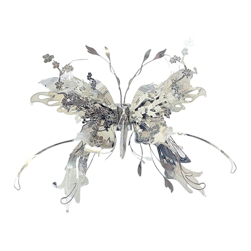 Harilla Schmetterlings-Puzzle, kreativ, Heimdekoration, Sammlerstücke, Denksportaufgabe, Handarbeit, DIY für Erwachsene, Metallmodellbausatz als, Style A Harilla Schmetterlings-Puzzle, kreativ, Heimdekoration, Sammlerstücke, Denksportaufgabe, Handarbeit, DIY für Erwachsene, Metallmodellbausatz als, Style A von Harilla