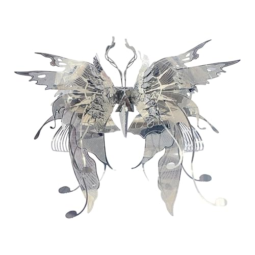Harilla Schmetterlings-Puzzle, kreativ, Heimdekoration, Sammlerstücke, Denksportaufgabe, Handarbeit, DIY für Erwachsene, Metallmodellbausatz als, Style B Harilla Schmetterlings-Puzzle, kreativ, Heimdekoration, Sammlerstücke, Denksportaufgabe, Handarbeit, DIY für Erwachsene, Metallmodellbausatz als, Style B von Harilla