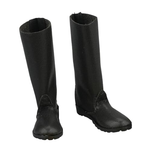 Harilla Stiefel für Figuren im Maßstab 1/6, High Top-Stiefel, Sammlerstück, trendiges Ankleide-Accessoire für Frauen, Stiefelmodell für Frauen für 12 Zoll, von Harilla