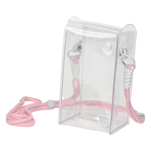 Harilla Transparente Figur-Displaytasche, kleine Puppen-Aufbewahrungstasche mit Schultergurt, tragbarer transparenter Organizer, staubdicht, vielseitige Harilla Transparente Figur-Displaytasche, kleine Puppen-Aufbewahrungstasche mit Schultergurt, tragbarer transparenter Organizer, staubdicht, vielseitige von Harilla