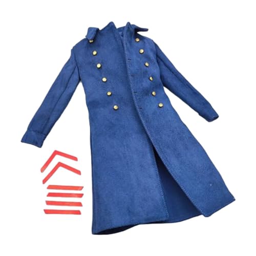 Harilla Trenchcoat für Puppen im Maßstab 1/6, Kostüm-Kleiderkollektion für Puppen, Puppenkleidung für Mini-Actionfiguren, Verkleidungszubehör von Harilla