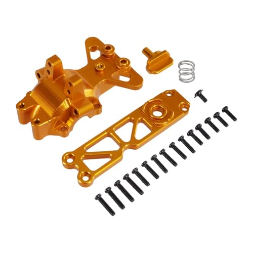 Harilla Vordere obere Getriebeabdeckung Teile Multifunktion 1/16 RC -Auto stabil einfach Installation Direkter Ersetzen Sie für 16210 16208 M163 H6v3, Gold von Harilla