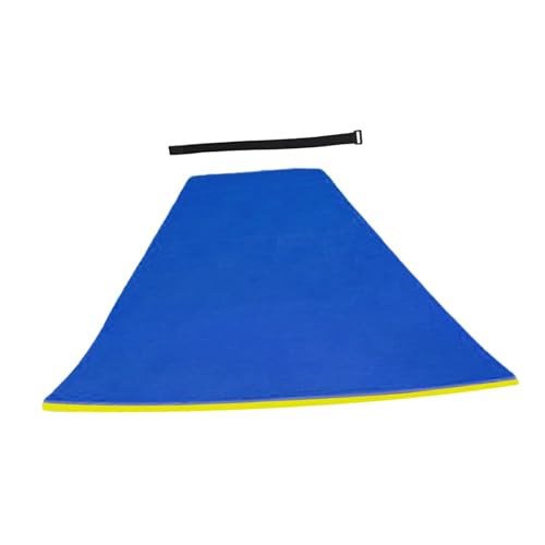 Harilla Wasser-Schwimmmatte, Schwimmunterlage, Schwimmfloß für Schwimmbecken, Xpe-Baumwolle, unsinkbare Schwimmmatte, Bett, Treibmatratze zum Bootfahren, Blau 110x40x2.2cm von Harilla