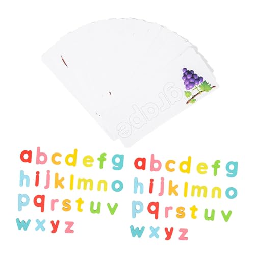 Harilla Wort Rechtschreibspiel, Alphabet -Puzzle -Sortiergeschenk, ABC Letters Recognition Game, Lesen von Rechtschreibspielzeug für Kindergarten Kinder von Harilla