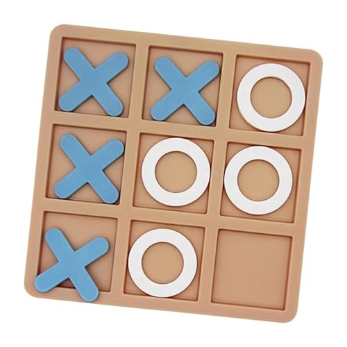 Harilla Xo-Spiel Toe-Spiel Familienspiele Couchtischspiel XO-Schachbrettspiel für Kinder Familienpartygeschenke von Harilla